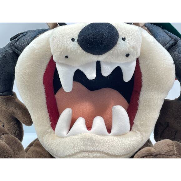 Telco Rocking Holiday 2000 Looney Tunes Taz Animated Musical Christmas Plush 9" - Picture 6 of 14